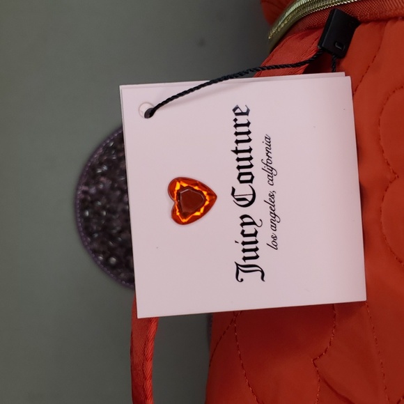 🎉HP🎉Juicy Couture ❤️NWT❤️ Red Travel Cosmetic Bag! ❤️❤️❤️ - Picture 5 of 17